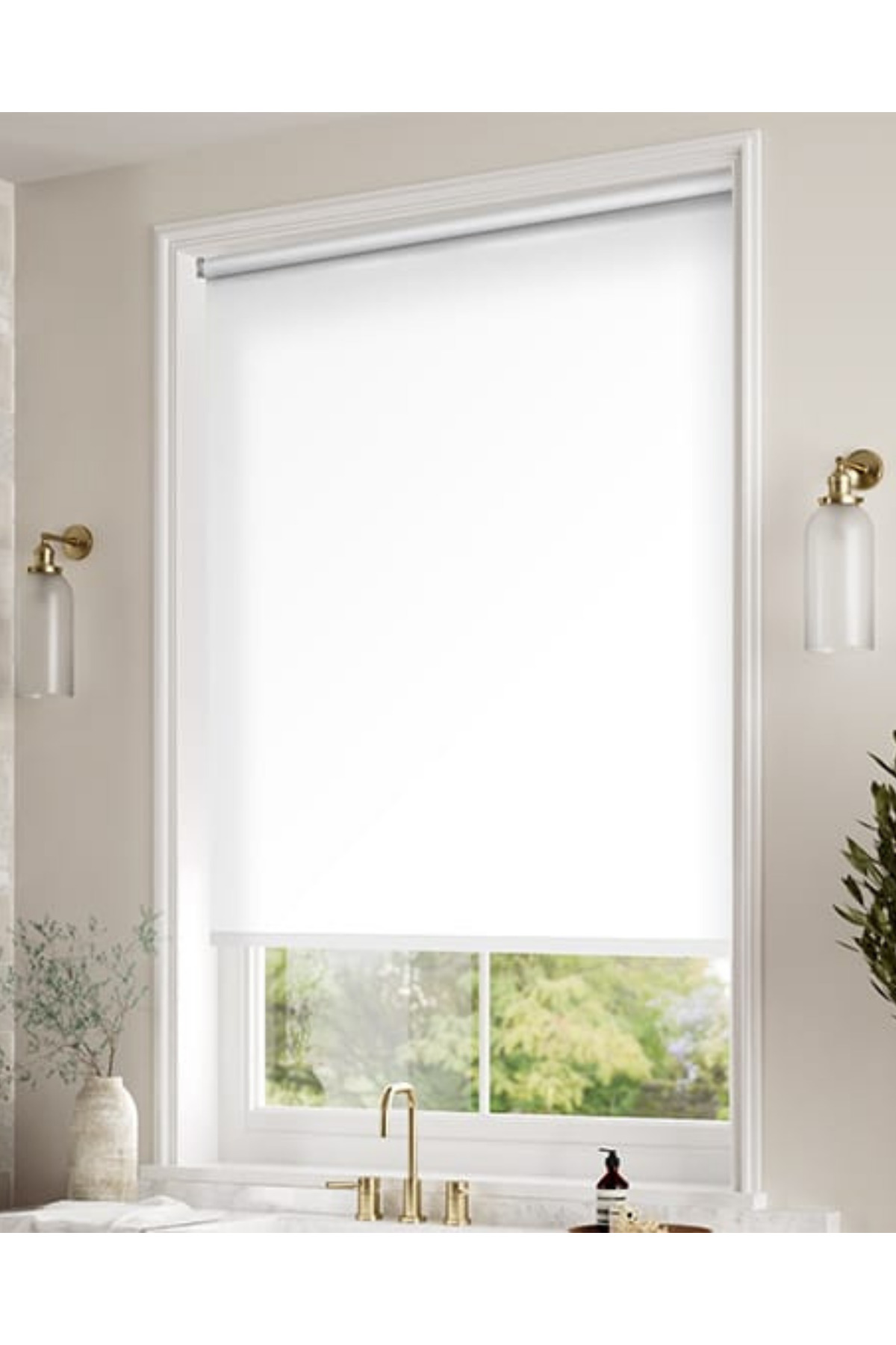 Matsun Keten Kalın Lüx Güneşlik Stor Perde, Alüminyum Kasalı Yüks