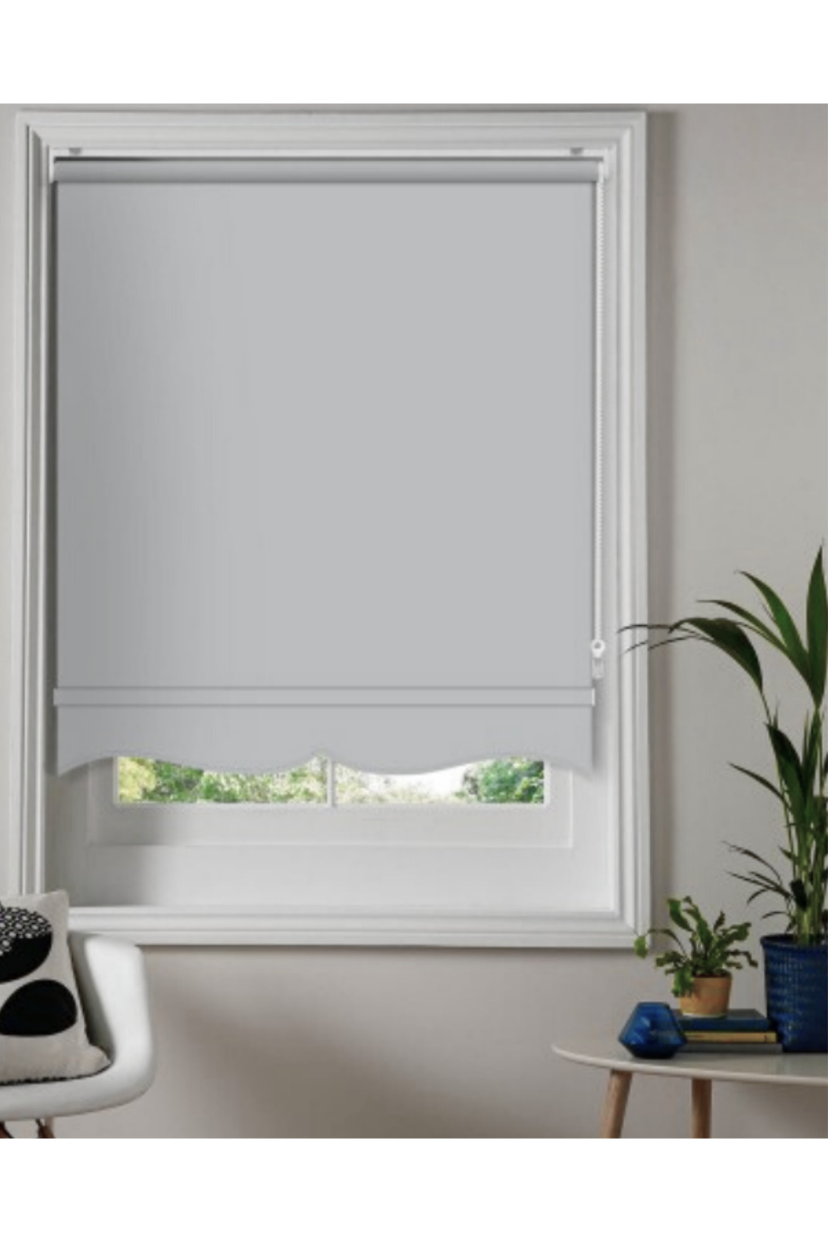 Matsun Keten Kalın Lüx Güneşlik Stor Perde, Alüminyum Kasalı Yüks