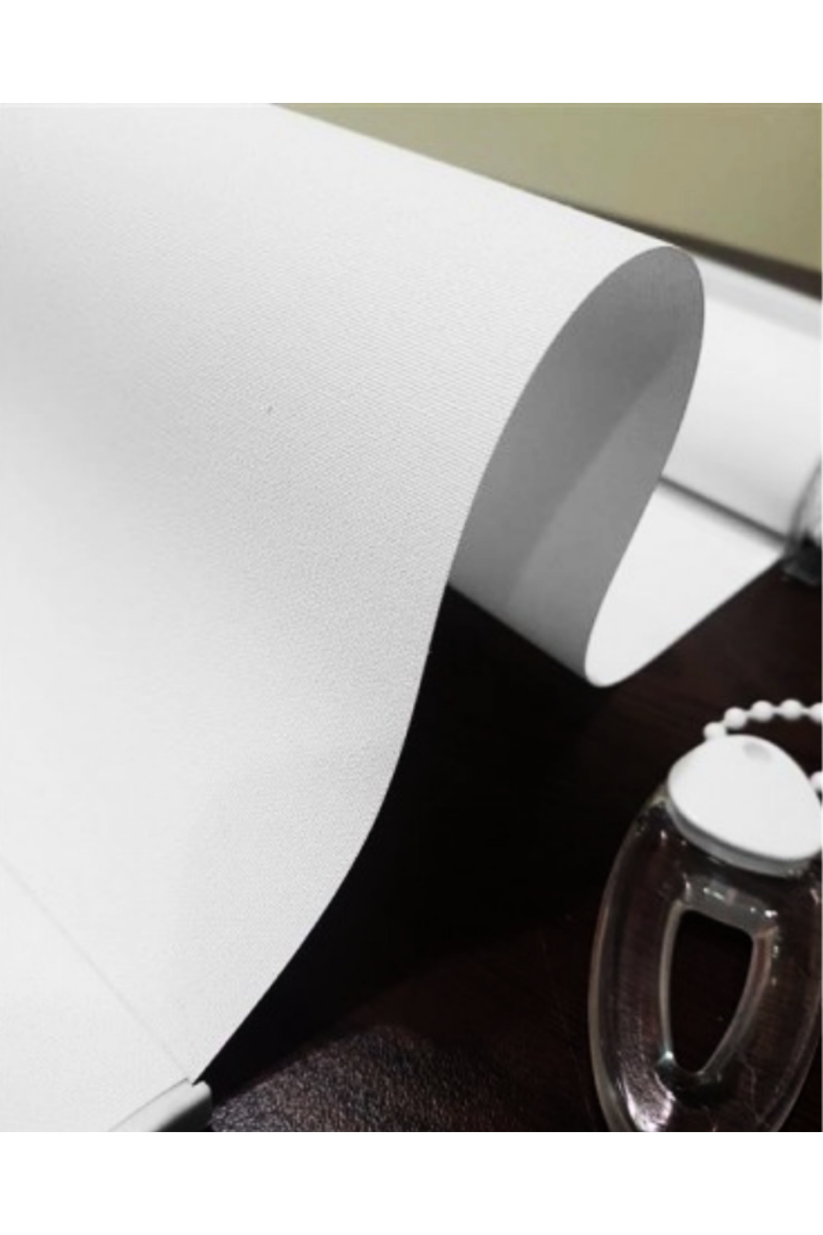 Matsun Keten Kalın Lüx Güneşlik Stor Perde, Alüminyum Kasalı Yüks