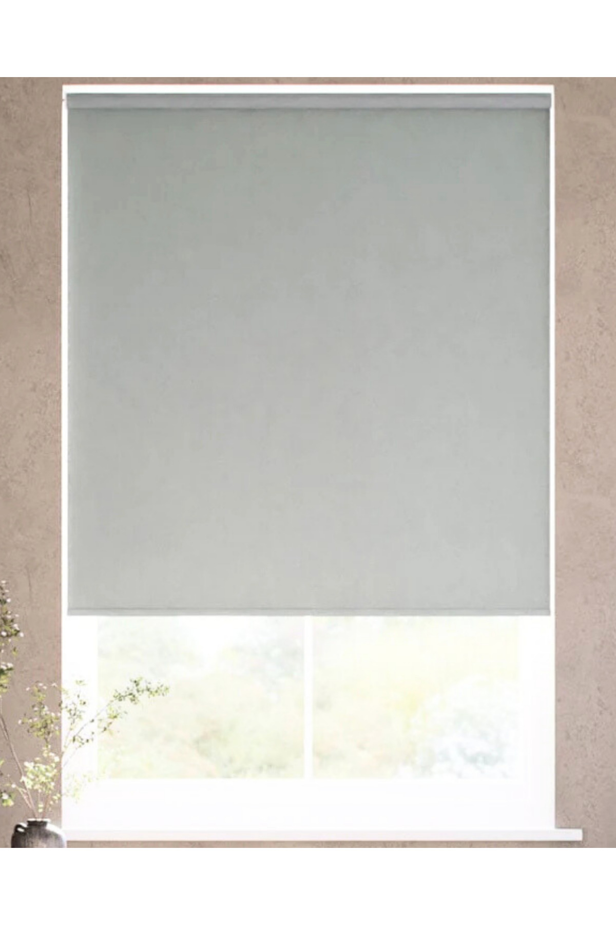 Matsun Keten Kalın Lüx Güneşlik Stor Perde, Alüminyum Kasalı Yüks