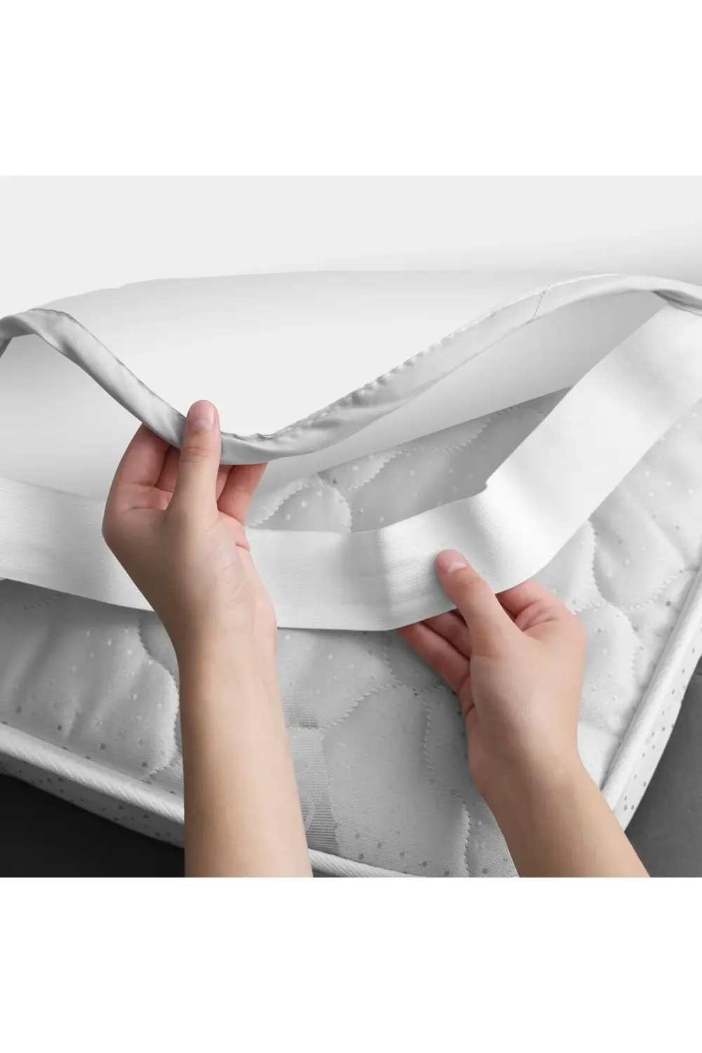 Mattdress Çift Kişilik  Pamuklu Yatak Koruyu Alez 160x200