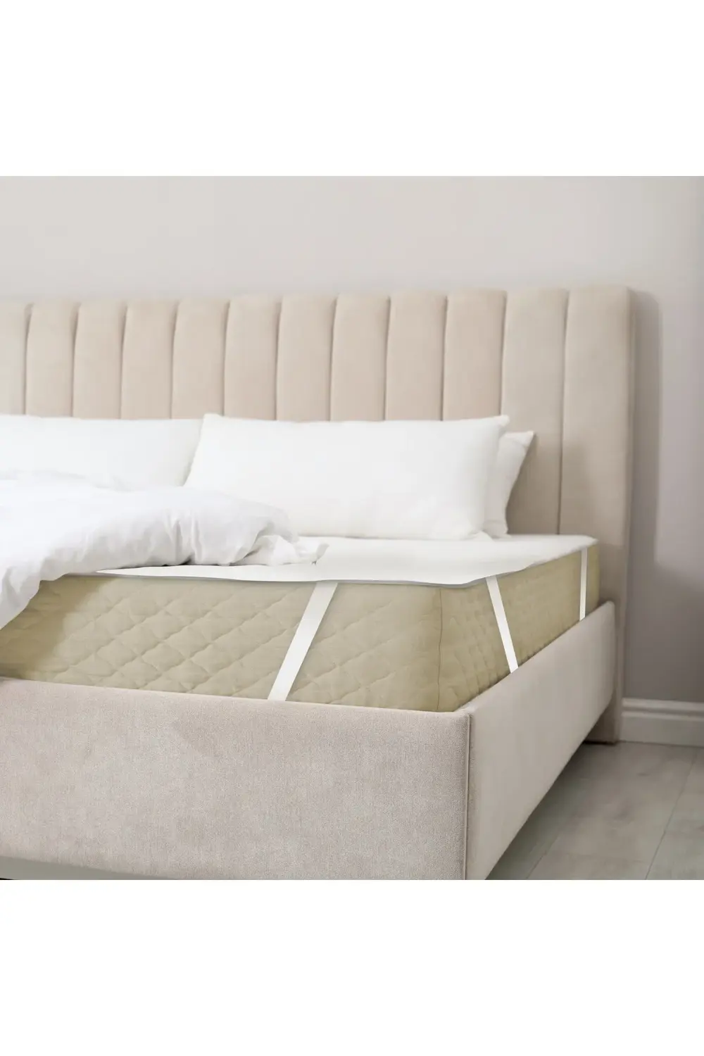 Mattdress Çift Kişilik  Pamuklu Yatak Koruyu Alez 160x200