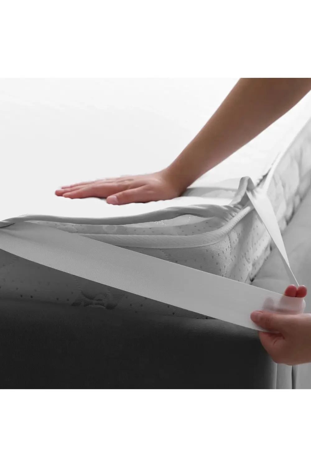 Mattdress Çift Kişilik  Pamuklu Yatak Koruyu Alez 160x200