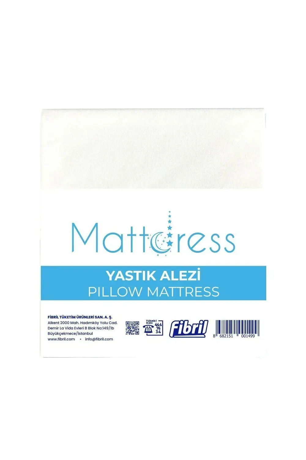 Mattdress Yastık Alezi 2'li Leke Tutmaz Fermuarlı 50x70cm