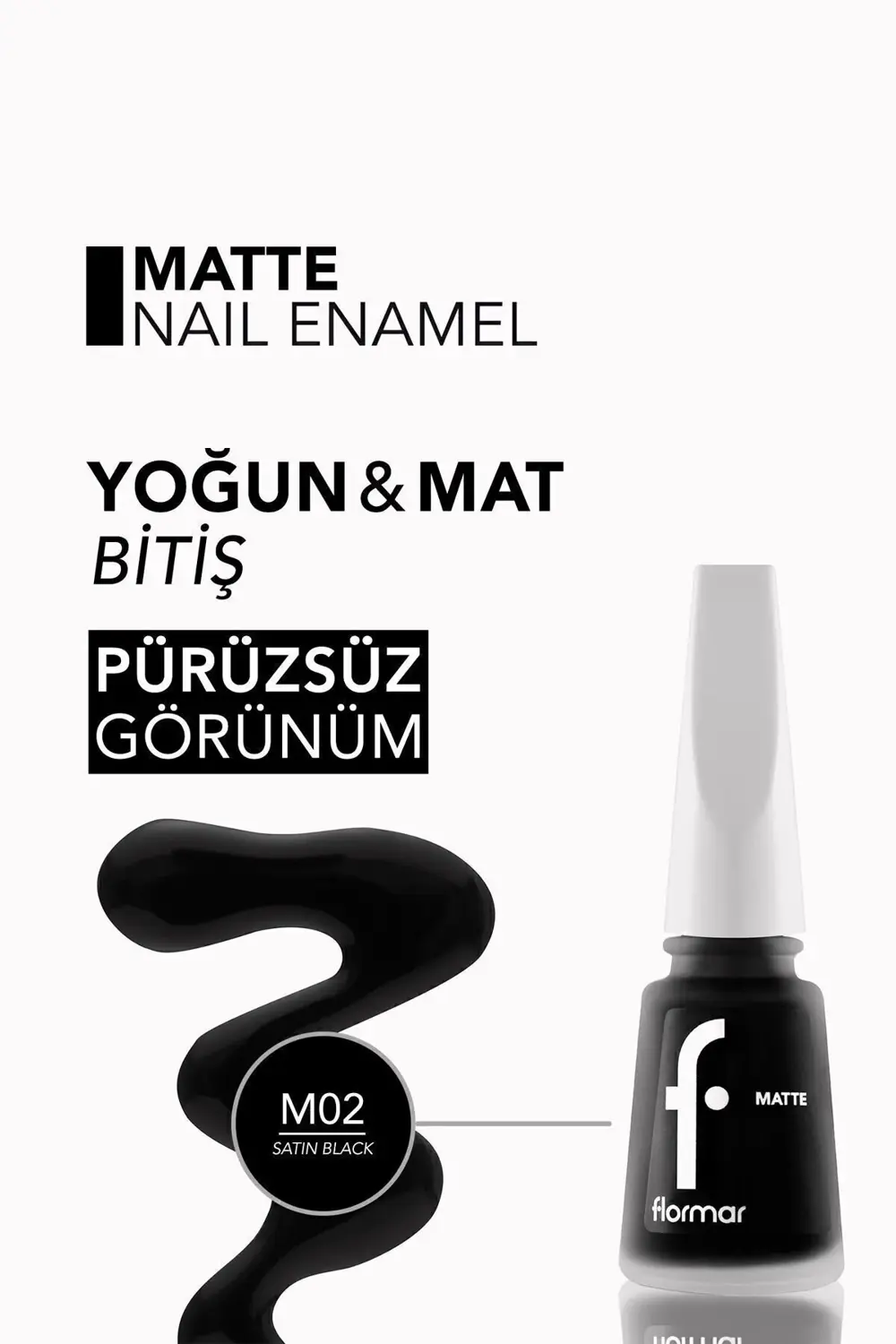 Matte Nail Enamel Oje M02 8690604189632