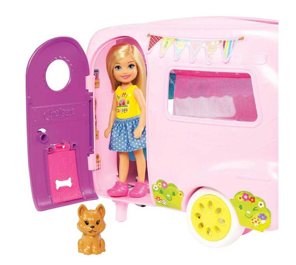 MATTEL BARBIE AILESI FXG90 CHELSEA KARAVAN-2