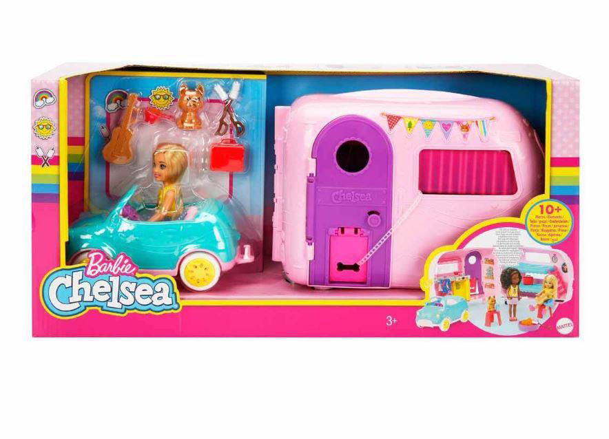 MATTEL BARBIE AILESI FXG90 CHELSEA KARAVAN-2