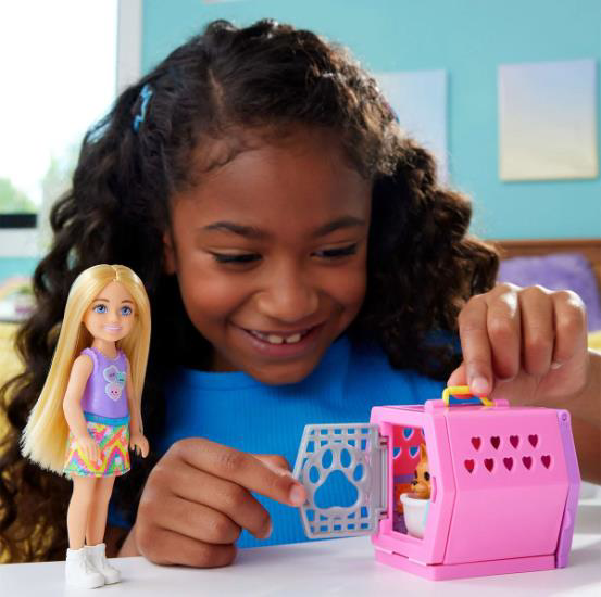 MATTEL BARBIE AILESI JDF89 CHELSEA KOPEKCIGIN TAS.CANT-3