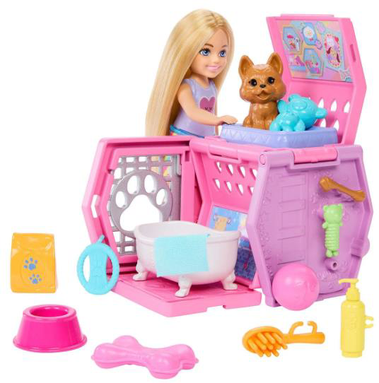 MATTEL BARBIE AILESI JDF89 CHELSEA KOPEKCIGIN TAS.CANT-3