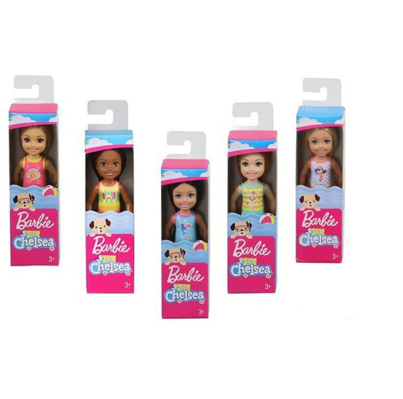 MATTEL BARBIE AILESI GLN73 CHELSEA TATILDE BEBEKLER-18