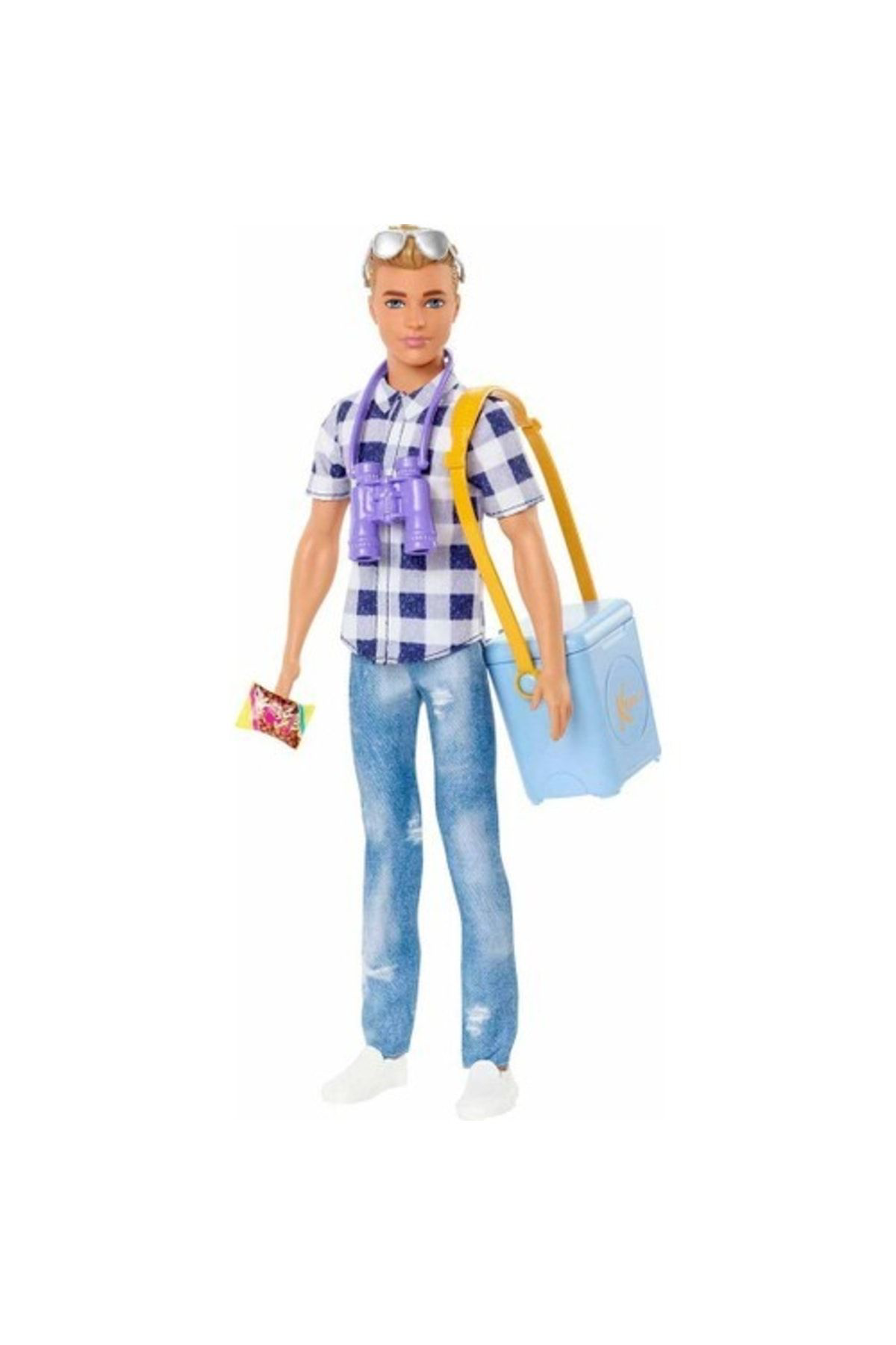 MATTEL BARBIE AILESI HHR66 KEN KAMPA GIDIYOR OY.SET-4