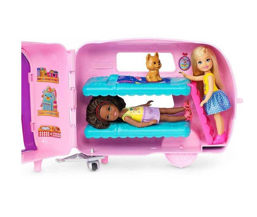 MATTEL BARBIE AILESI FXG90 CHELSEA KARAVAN-2