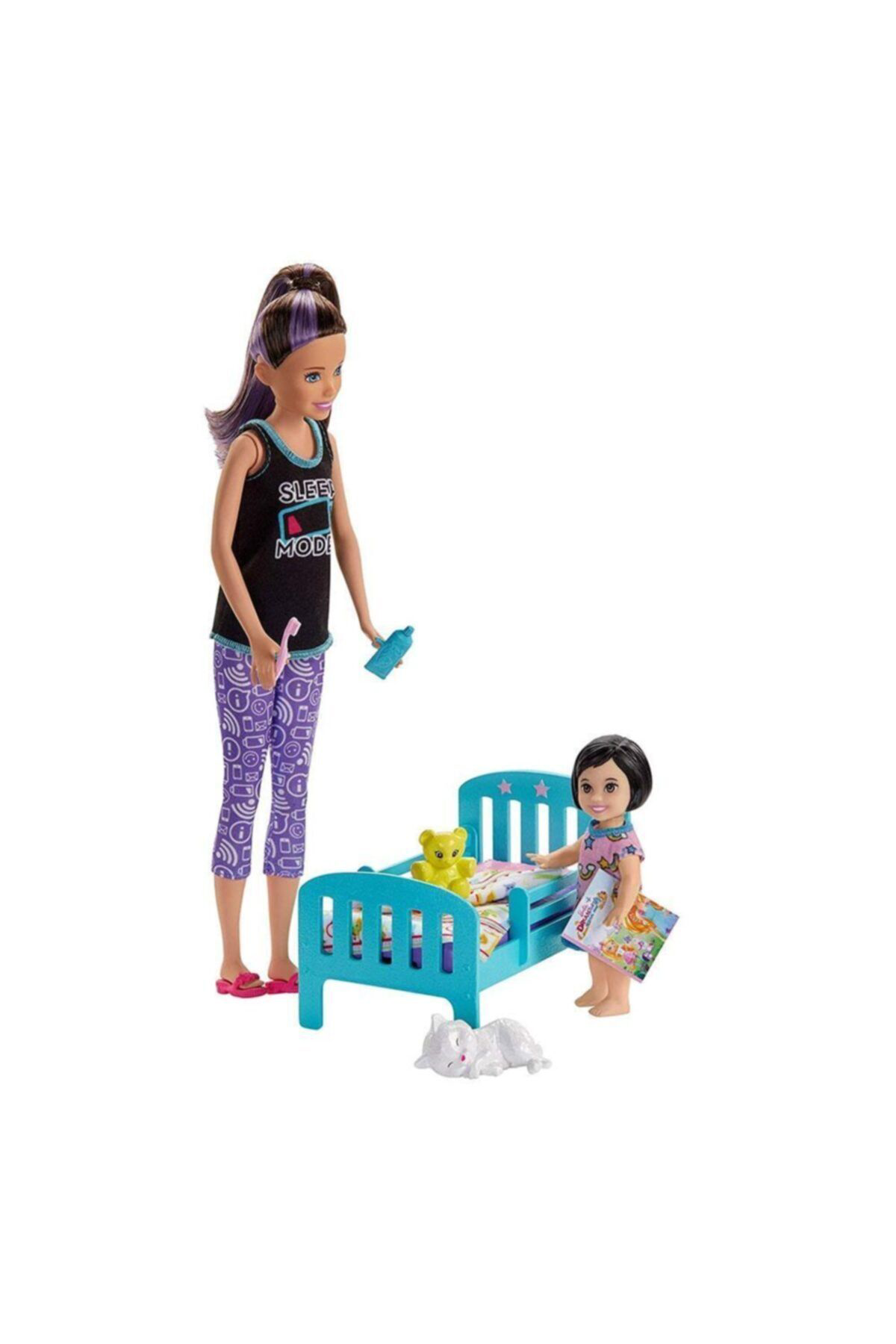 MATTEL BARBIE AILESI FHY97 BEBEK BAKICILIGI-3