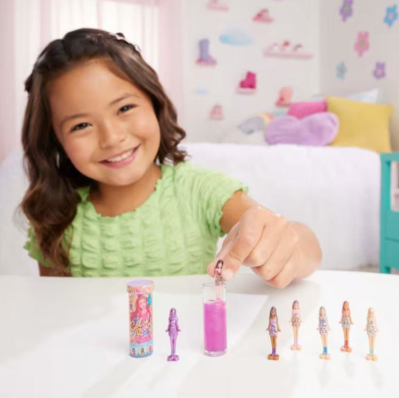 MATTEL BARBIE BARBILAND JCR08 COLOR REVEAL SUPRIZ BEBEBLER-10