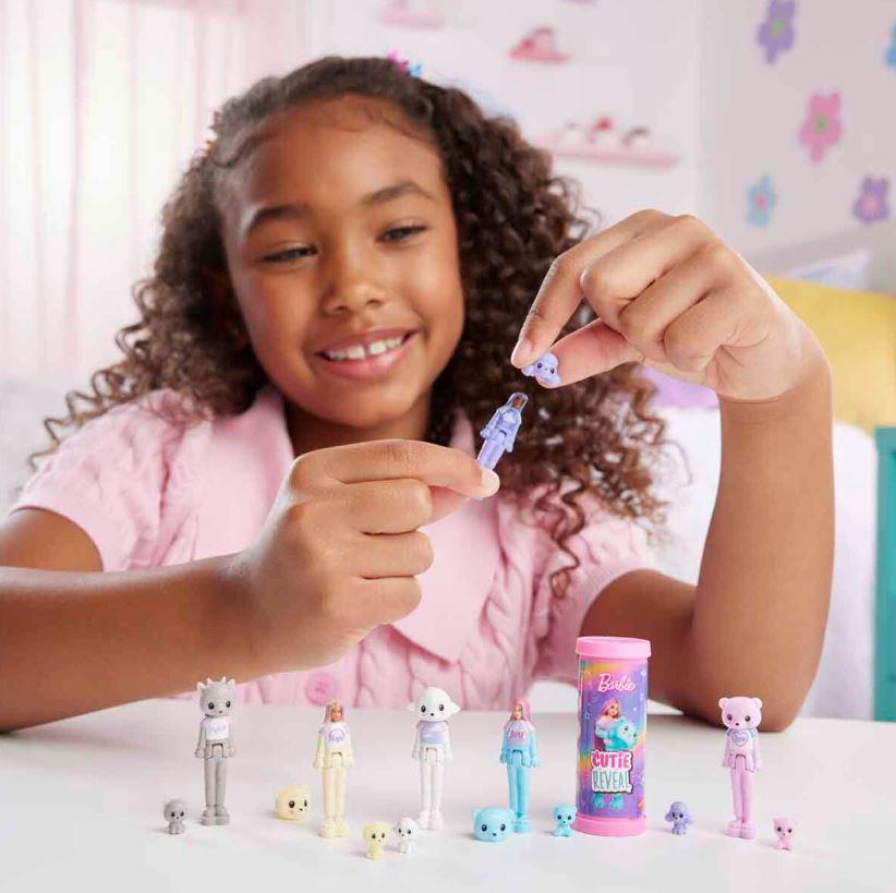 MATTEL BARBIE BARBILAND JCR15 CUTIE REVEAL SUPRIZ BEBEBLER-10