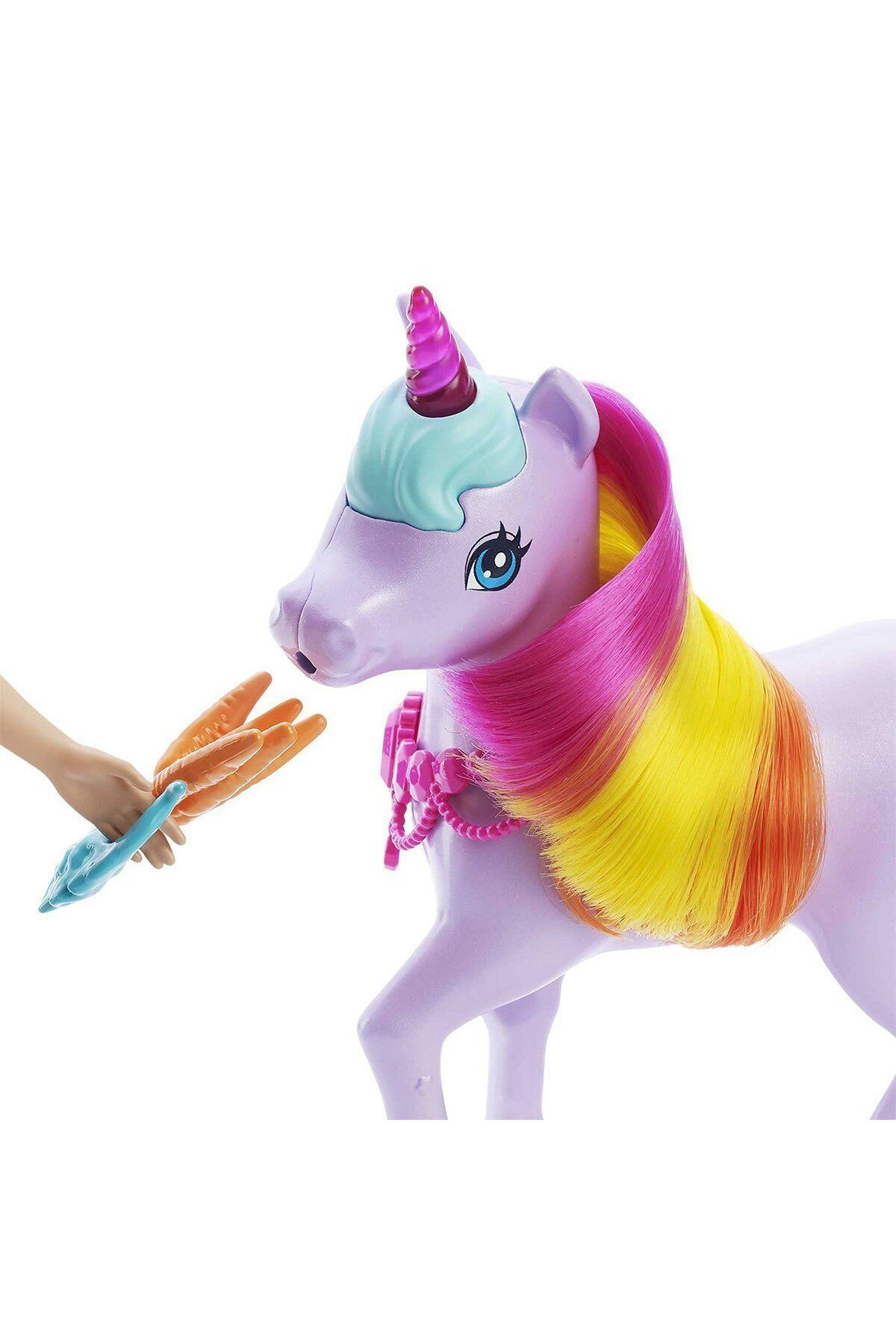 MATTEL BARBIE DREAMTOPIA GTG01 BEBEK VE TEK BOYNUZLU AT-6