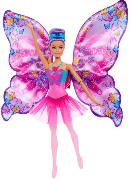 MATTEL BARBIE DREAMTOPIA HXJ10 KELEBEK DANSCI BEBEK-4