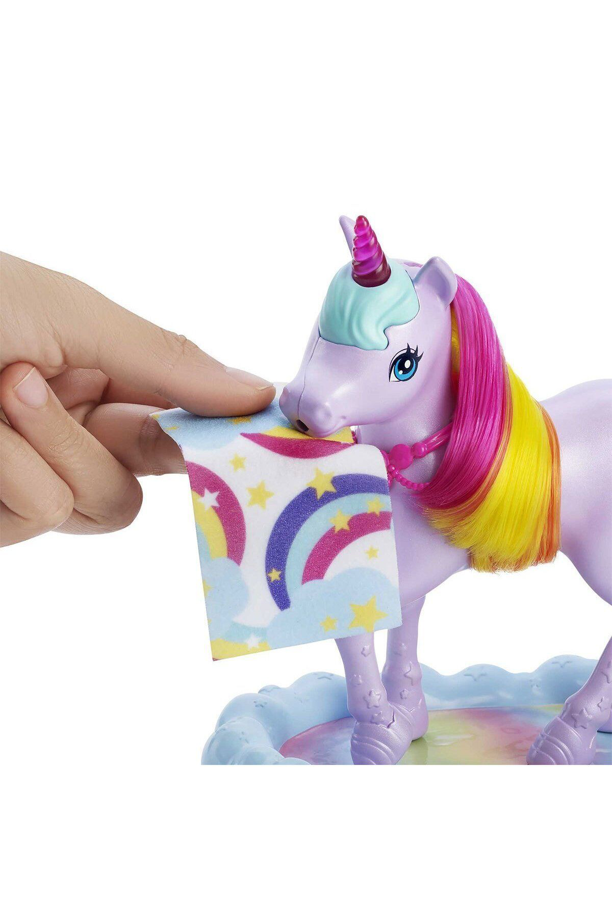 MATTEL BARBIE DREAMTOPIA GTG01 BEBEK VE TEK BOYNUZLU AT-6