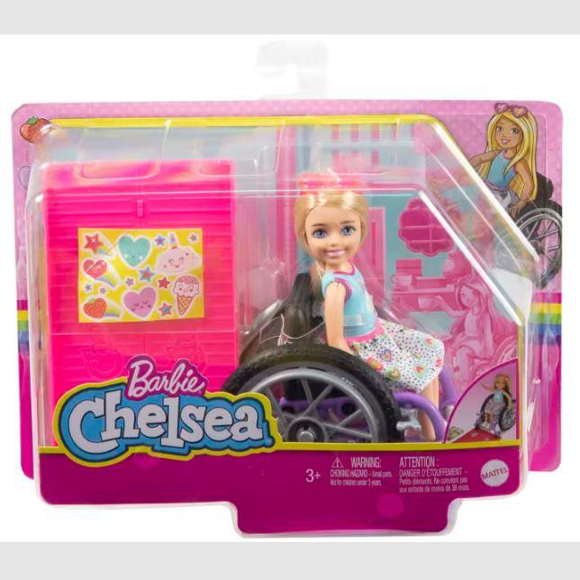 MATTEL BARBIE HGP29 WHEELCHAIR CHELSEA-3