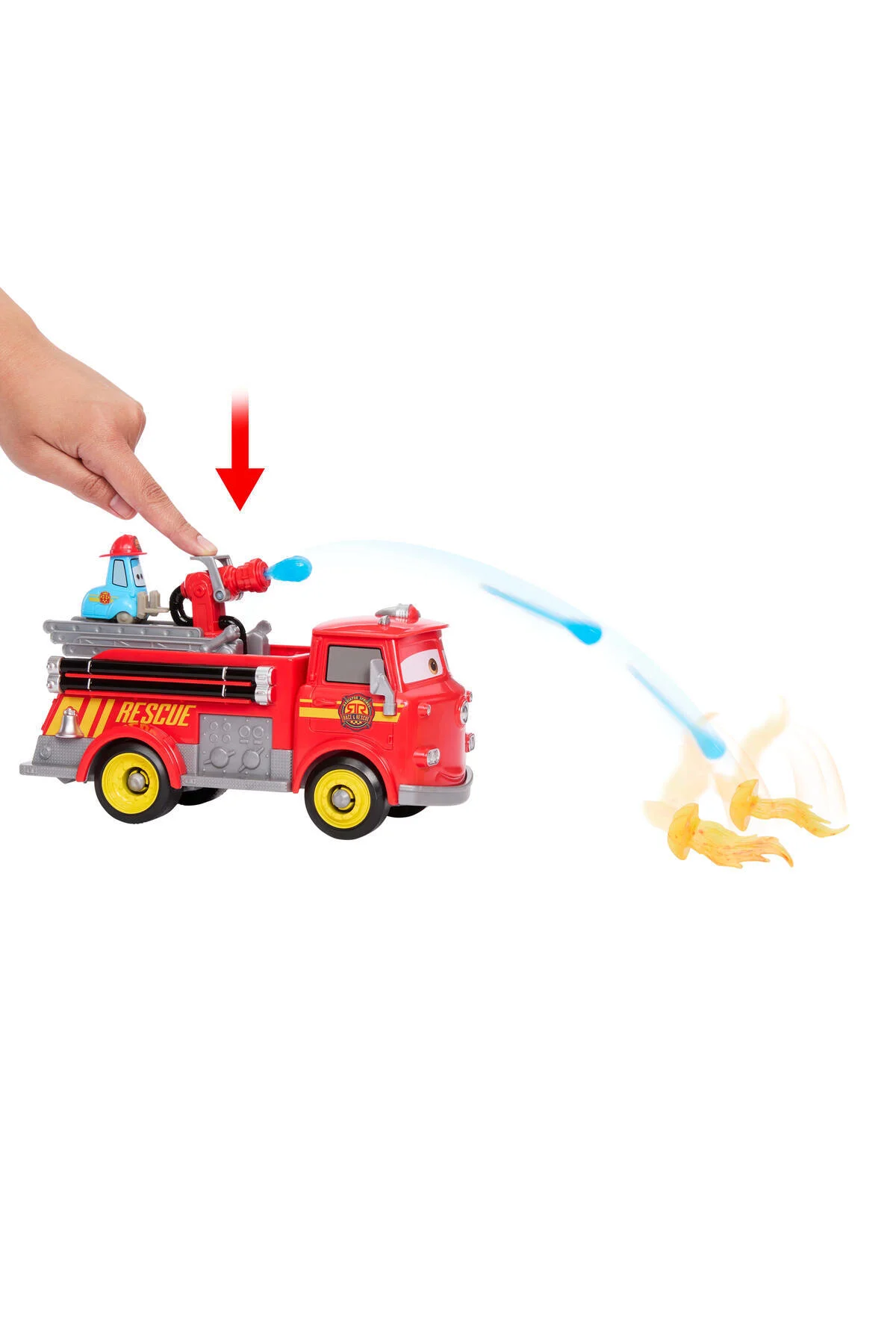Mattel Disney ve Pixar Cars Radyatör Kasabası Hızlı Kahramanlar İ