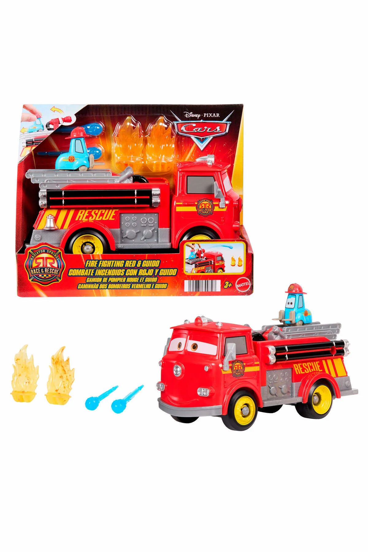 Mattel Disney ve Pixar Cars Radyatör Kasabası Hızlı Kahramanlar İ