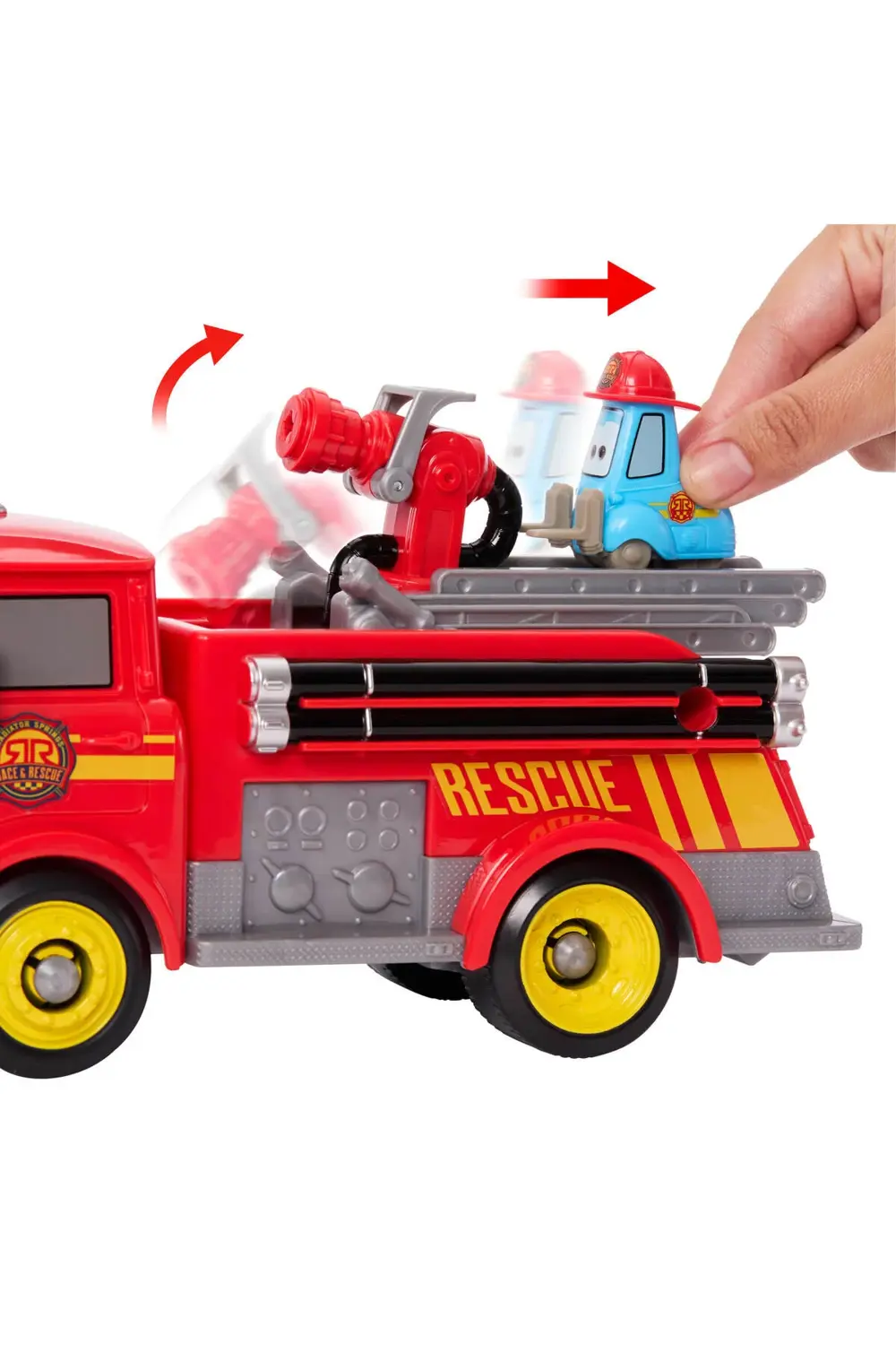 Mattel Disney ve Pixar Cars Radyatör Kasabası Hızlı Kahramanlar İ