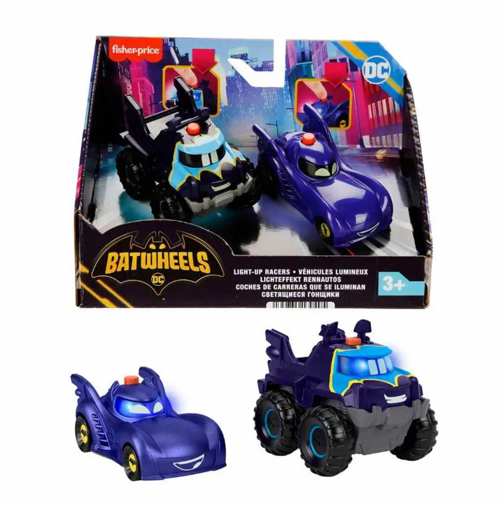MATTEL FP BATWHEELS HML25 1:55 ISIKLI YARISCILAR-3 MATTEL FP BATWHEELS HML25 1:55 ISIKLI YARISCILAR-3