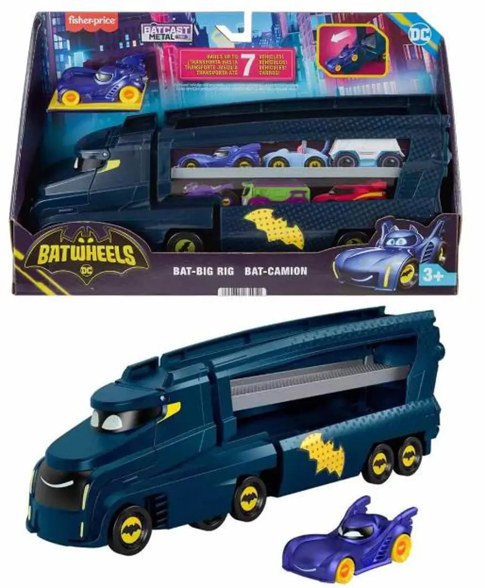 MATTEL FP BATWHEELS HMX07 BUYUK TIR-3 MATTEL FP BATWHEELS HMX07 BUYUK TIR-3