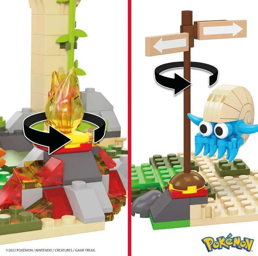 MATTEL MEGA POKEMON HDL86 ADVENTURE BUILDER ANTIK KENT-