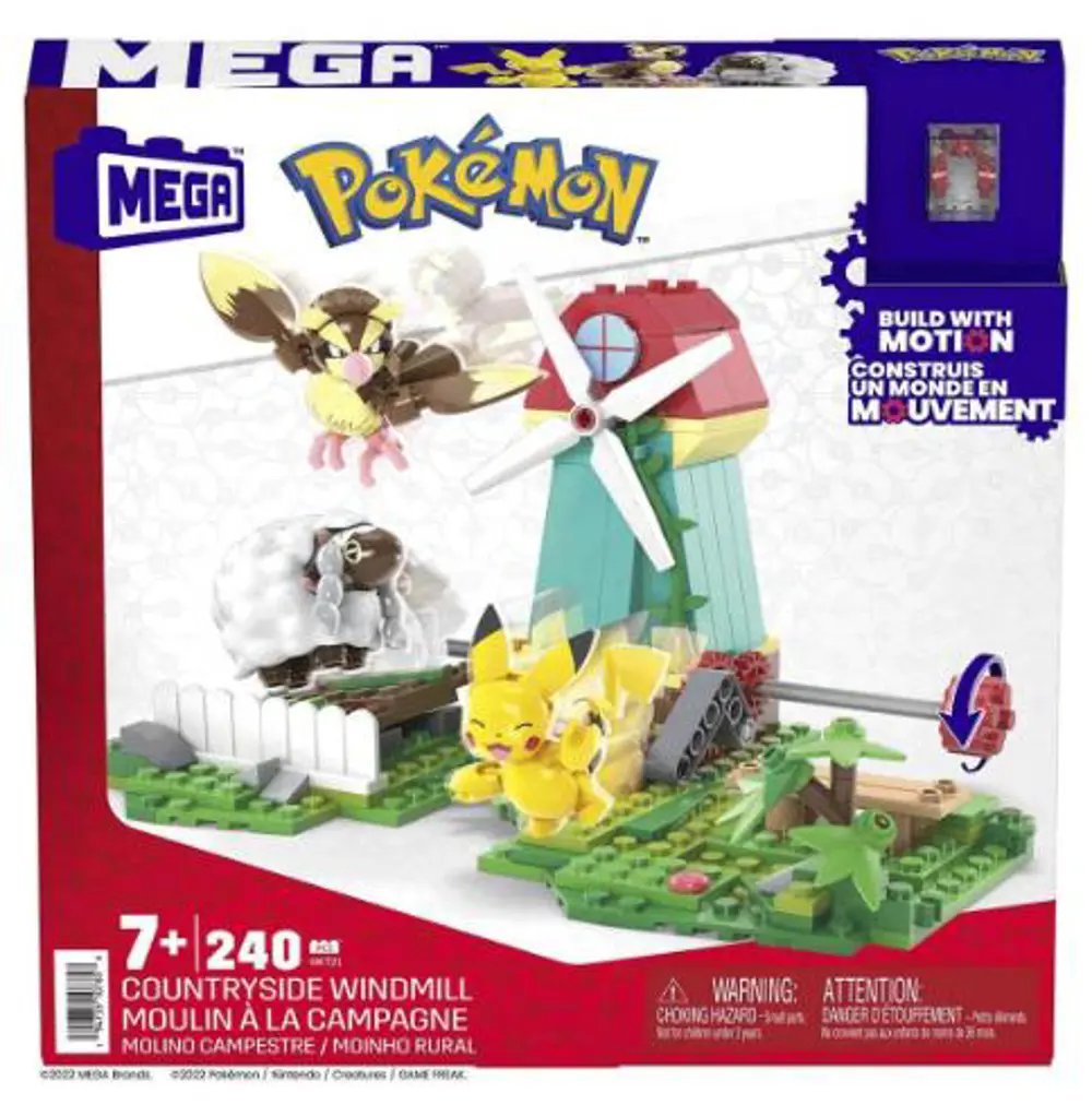MATTEL MEGA POKEMON HKT21 YEL DEGIRMENI KASABA SETI-6