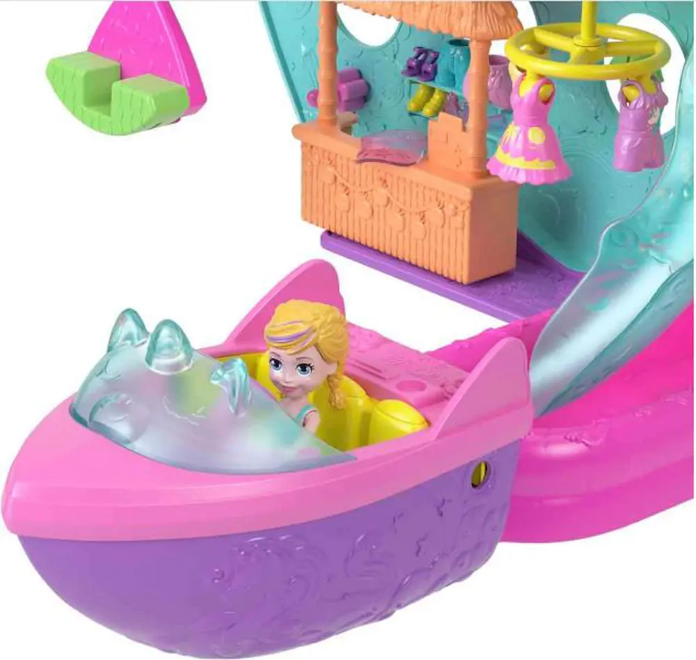 MATTEL POLLY POCKET HWP26 UNICORN BOT OYUN SETI-2