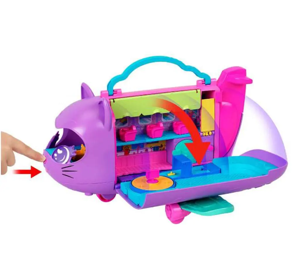 MATTEL POLLY POCKET MIKRO HWP19 RIO'DA MACERA UCAK OY.SET-1