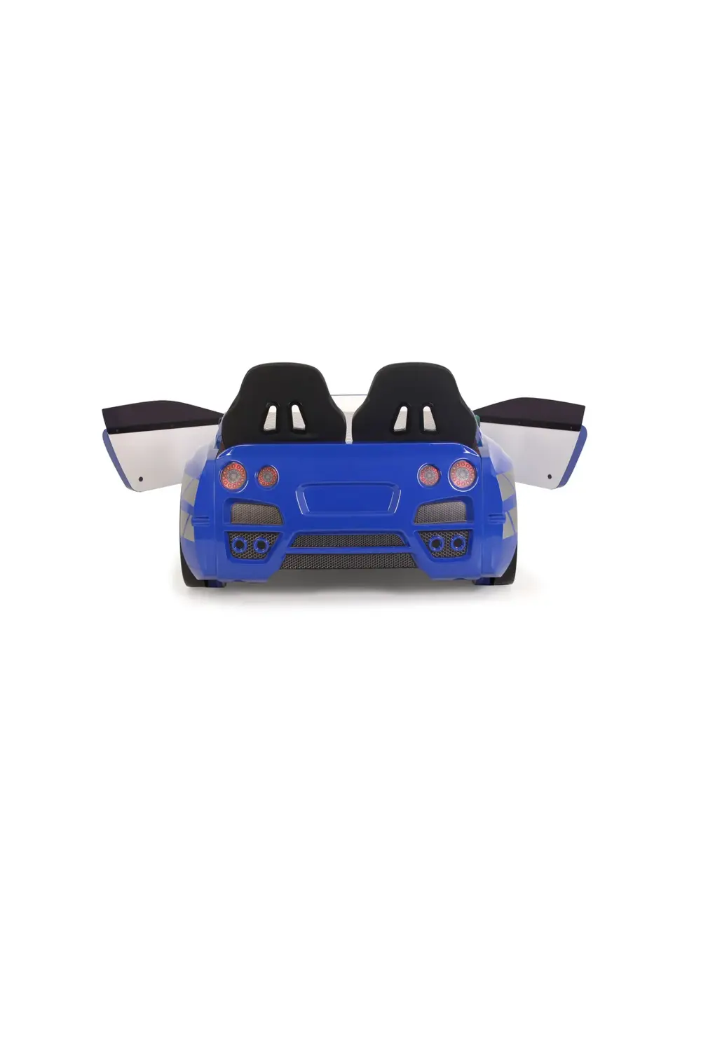 Mavi Arabalı Yatak Kapıları Açılan GTR Full Ledli Kumandalı ve Mü