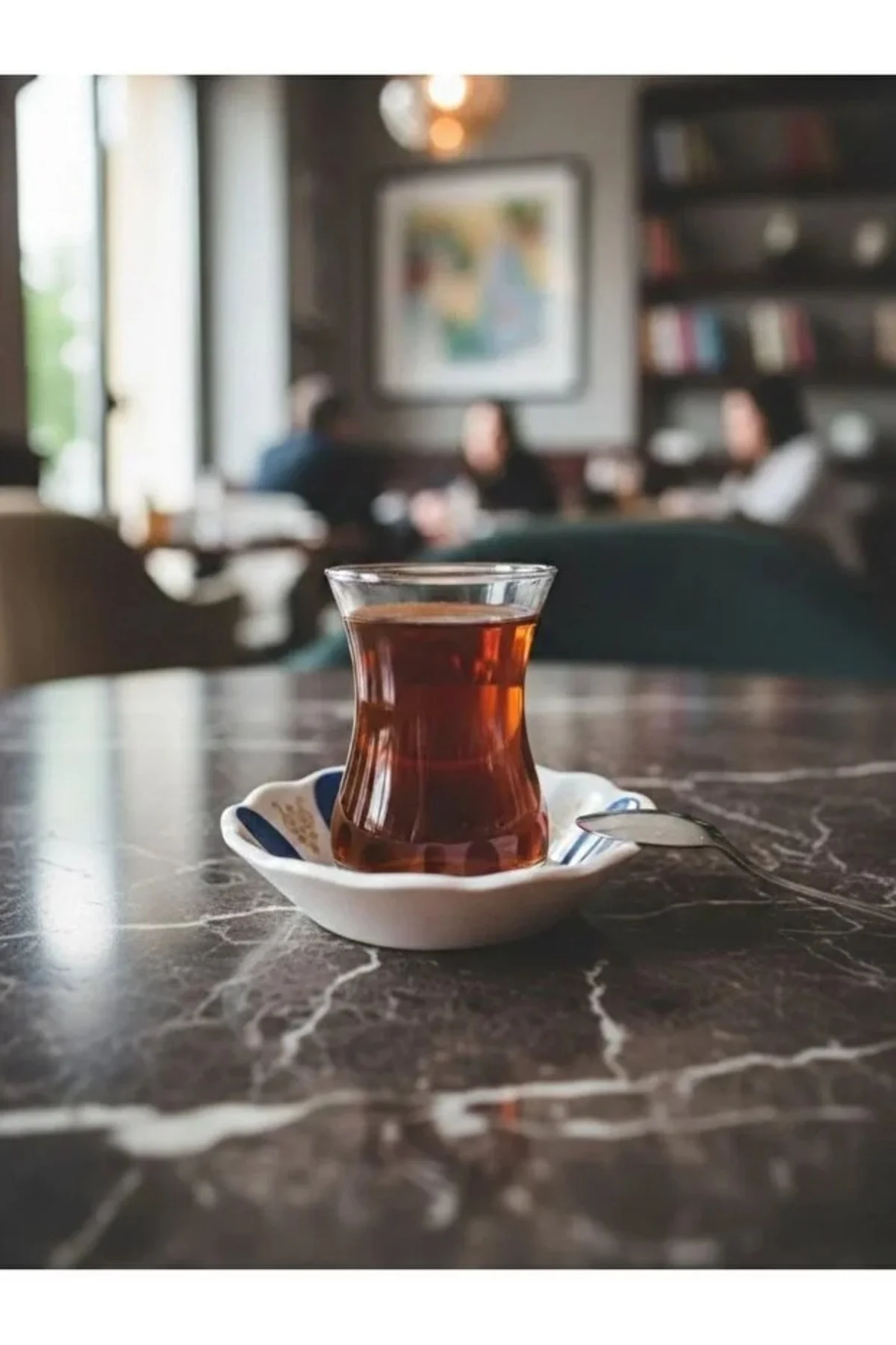 Mavi Beyaz Klasik Melamin Kahveci Tipi Çay Tabağı, Uzun Ömürlü Günlük Kullanıma Uygun 6 Lı Mavi Beyaz Klasik Melamin Kahveci Tipi Çay Tabağı, Uzun Ömürlü Günlük Kullanıma Uygun 6 Lı