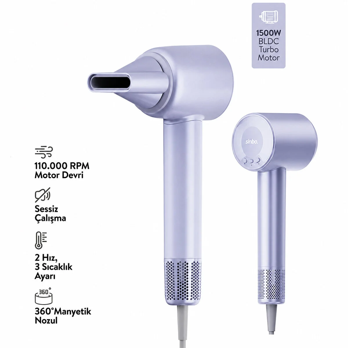 Mavi Bldc Turbo Motor Saç Kurutma - Şekil Makinesi 1500W 3-KDM.HIZ 4-KDM.ISIAYAR=SICAK-ILIK-HAFİF-SOĞUK SHD-1739 Mavi Bldc Turbo Motor Saç Kurutma - Şekil Makinesi 1500W 3-KDM.HIZ 4-KDM.ISIAYAR=SICAK-ILIK-HAFİF-SOĞUK SHD-1739