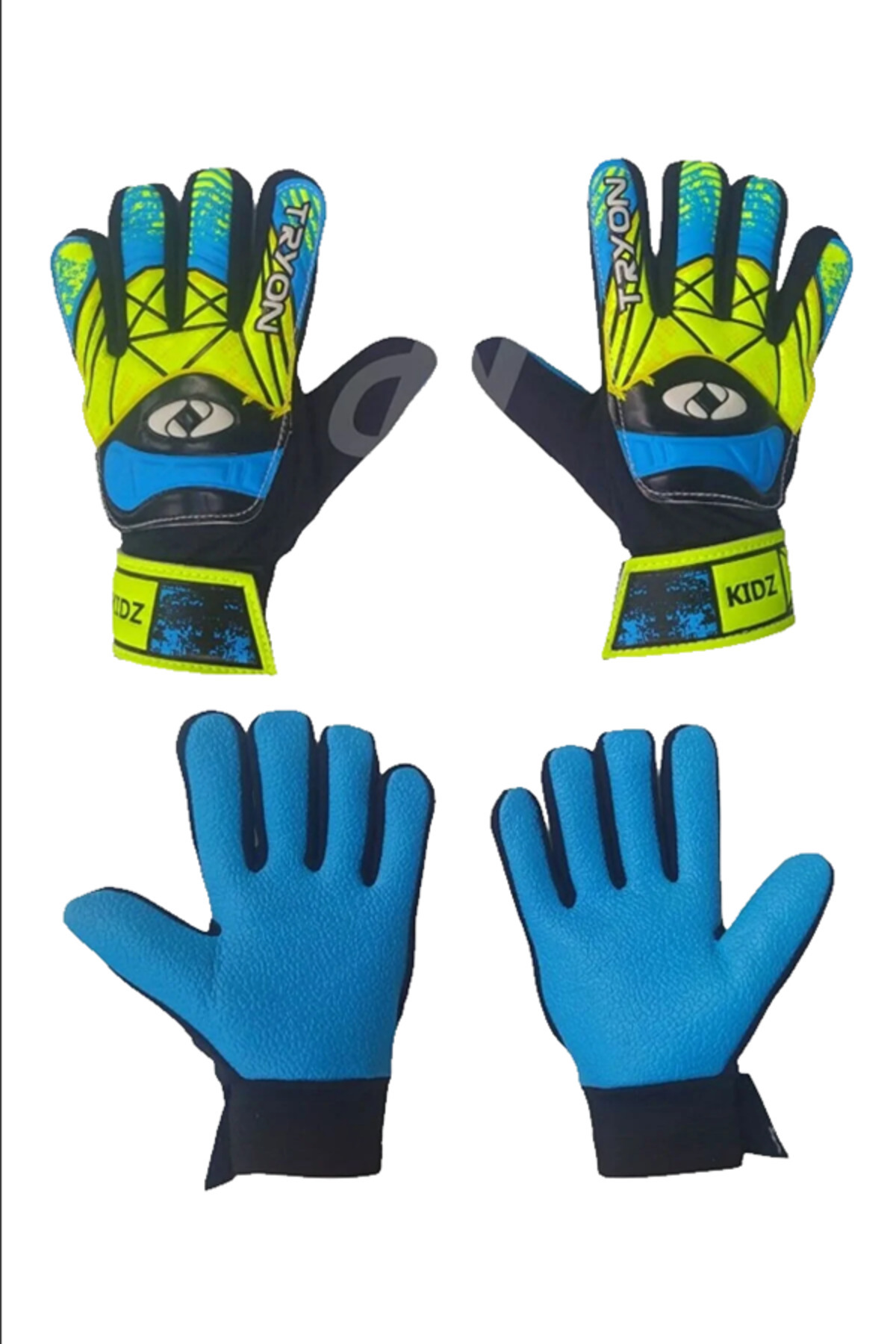 Tryon Mavi Çocuk Kaleci Eldiveni Kidz