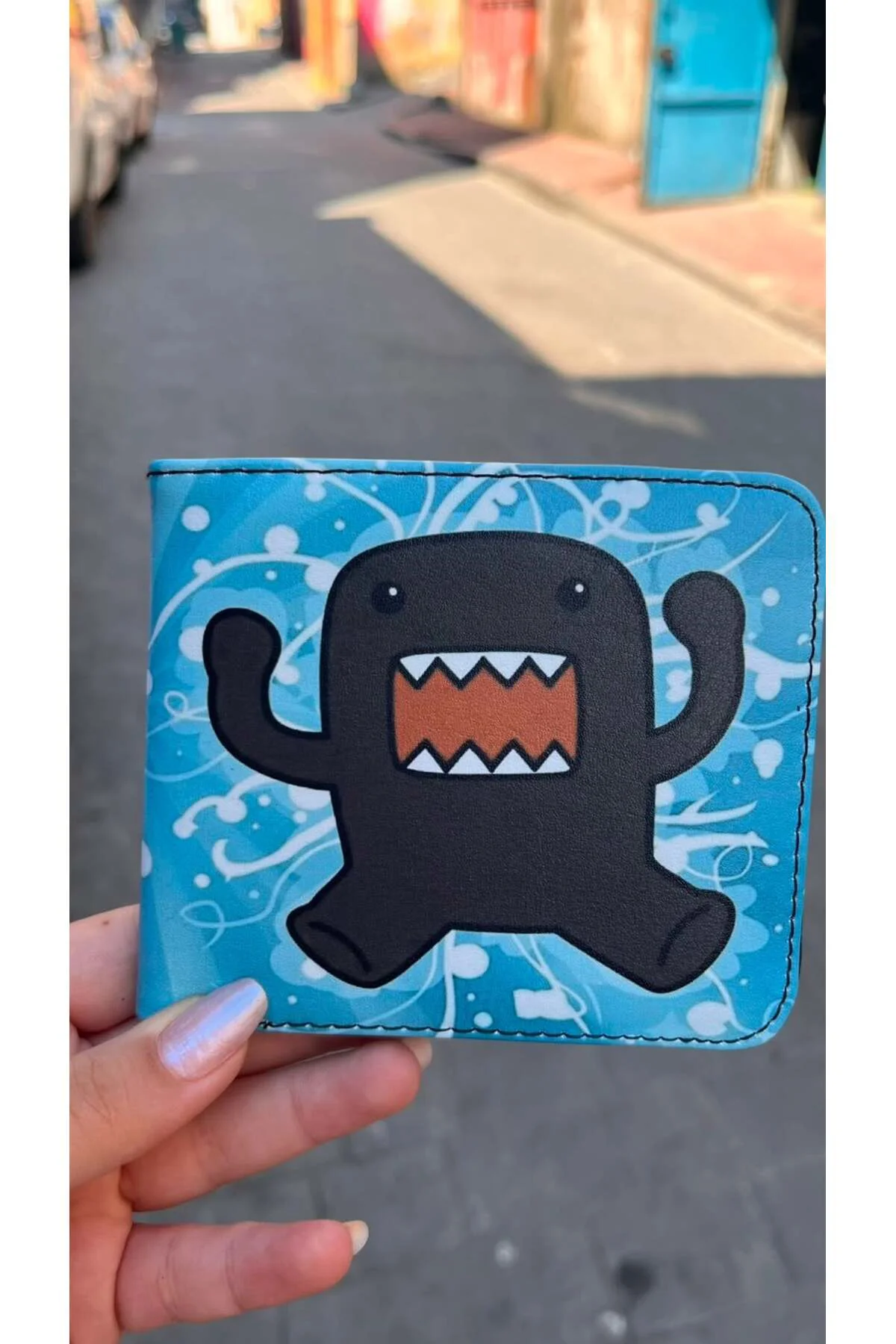 Mavi Domo Kun Erkek Cüzdan