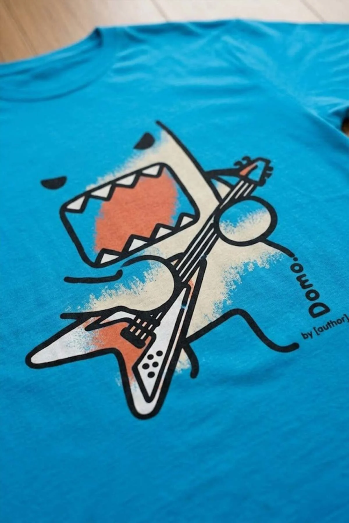 Mavi Domo-Kun Y2K Unisex T-Shirt