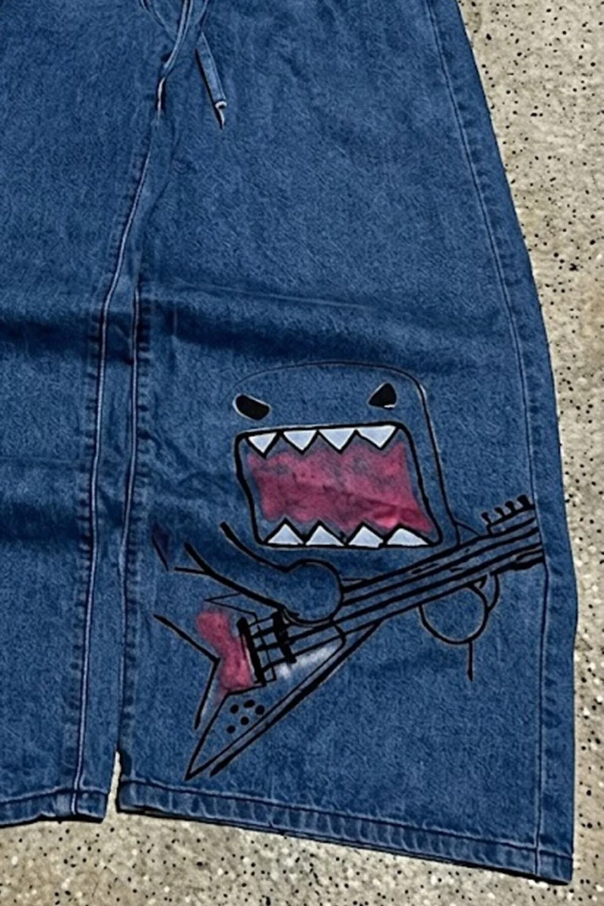 Mavi Domo-Kun Y2K Unisex Baggy Pantolon Fiyatı, Yorumları ve Özellikleri
