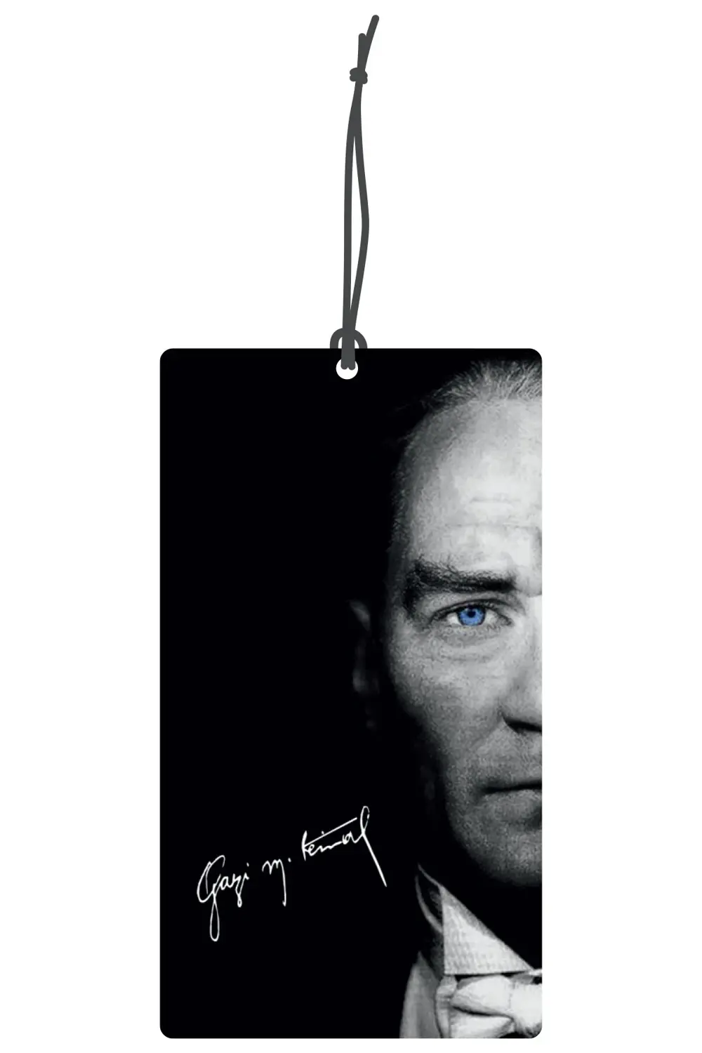 Mavi Gözlü ATAM Görselli Oto Kokusu Dikiz Ayna Süsü Torpido Ve O