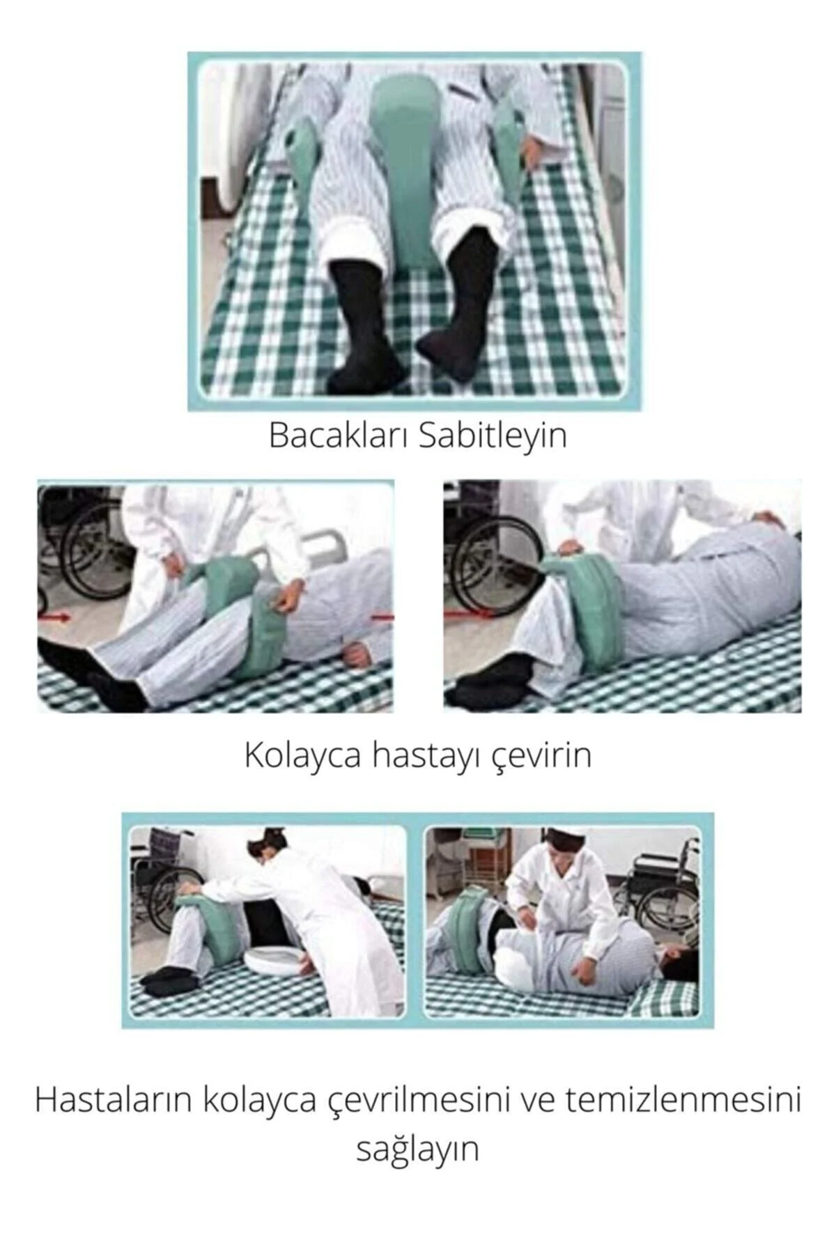 Mavi Hasta Çevirme Süngeri Hasta Çevirme Aparatı Hasta Çevirme Ya