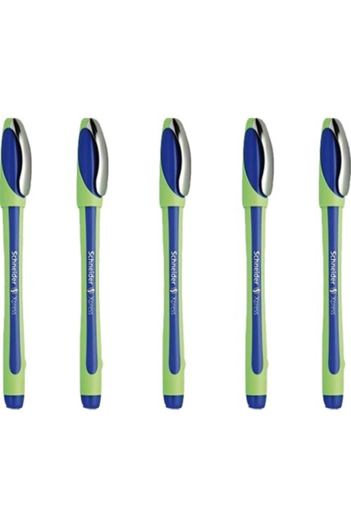 Mavi Ince Uçlu Keçeli Kalem Fineliner Xpress 0.8 Mm 5 li Paket