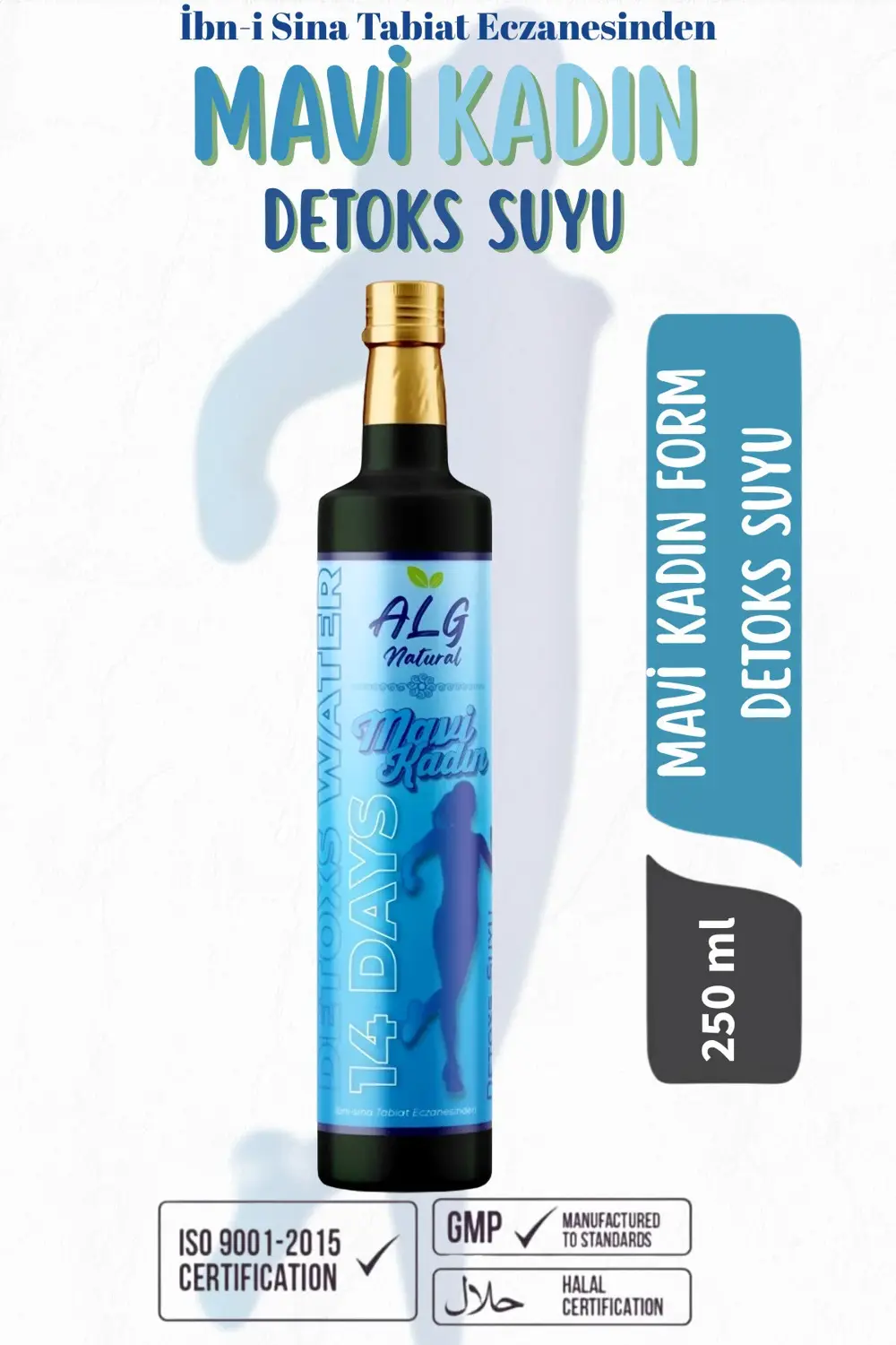 MAVİ KADIN Prebiyotik Detoks Suyu