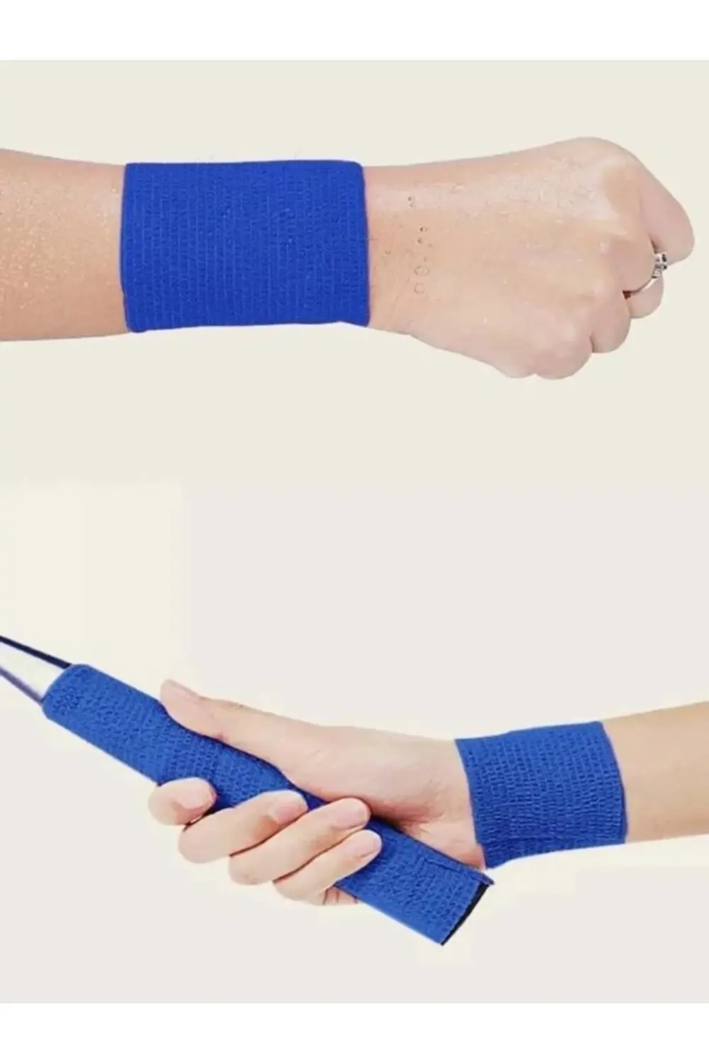 Mavi Kendinden Yapışkanlı Bandaj Koban 7.5cmx4.5m