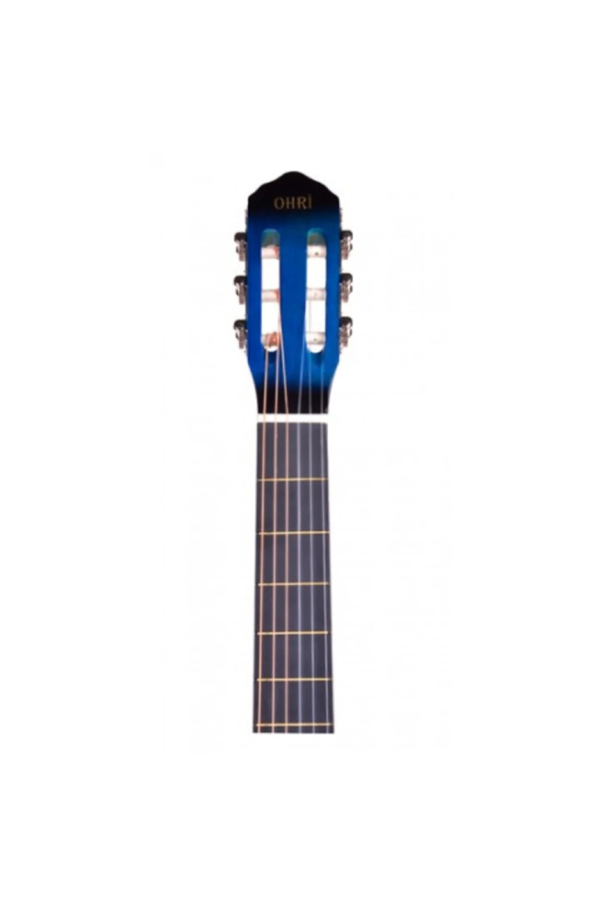 Mavi Klasik Gitar Tam Boy Kılıflı Pena Dahil