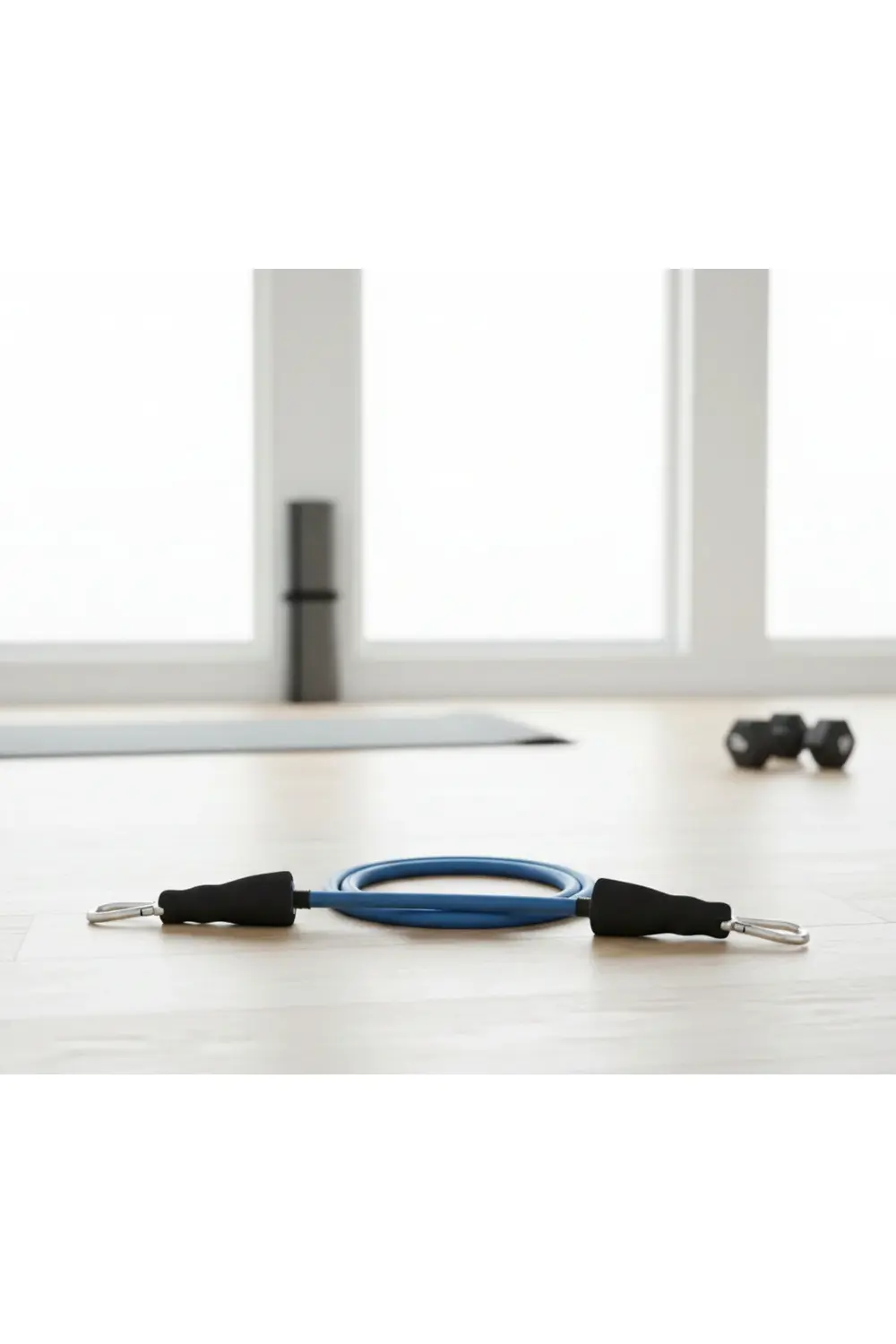 Mavi Latex Hafif Direnç Lastiği 4.5 kg-Egzersiz Bandı-Fitness-Egz