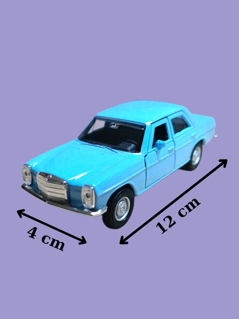 Mavi Mercedes Benz 220 Diecast Çek Bırak Model Araba Mavi Mercedes Benz 220 Diecast Çek Bırak Model Araba