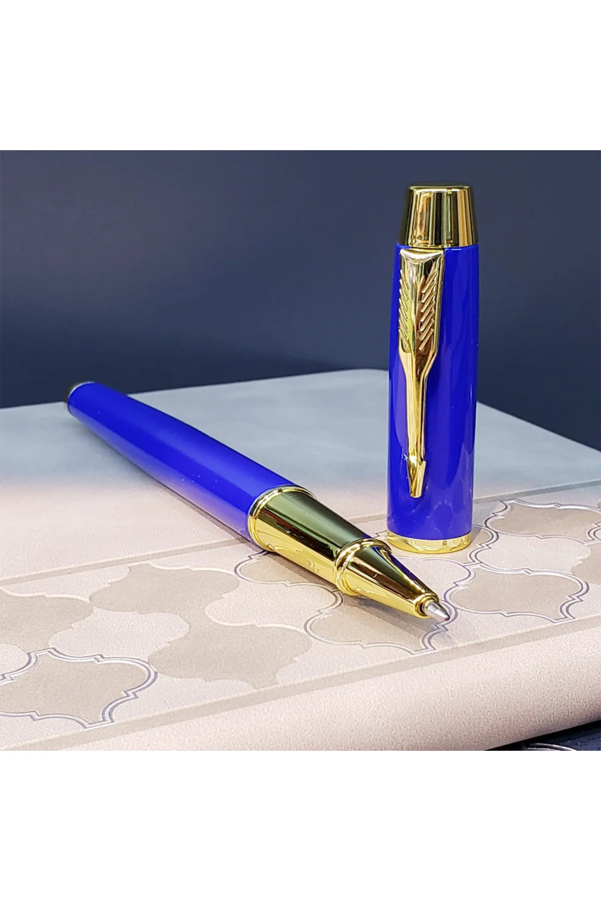 Mavi Metal Tükenmez Kalem