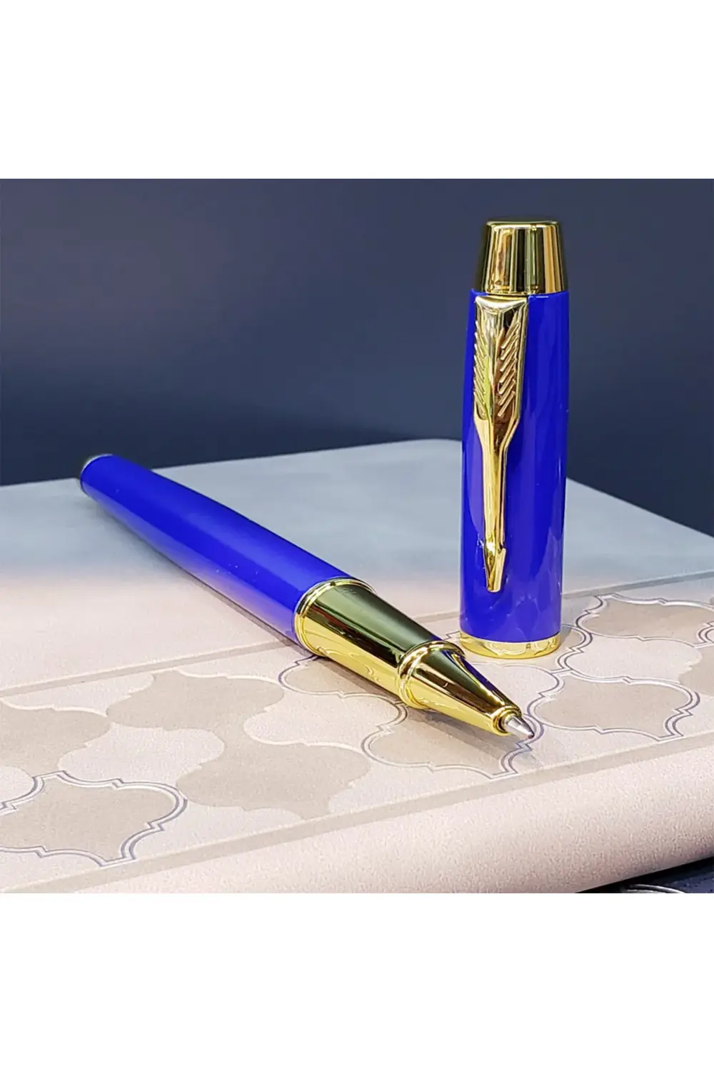 Mavi Metal Tükenmez Kalem