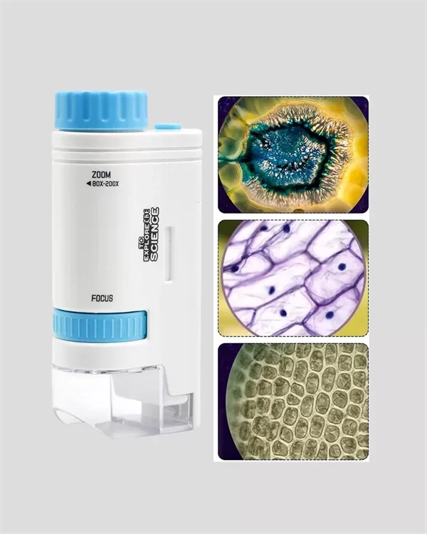 Mavi Öğrenci ve Hobi Mikroskobu – Yeni Nesil 80-200x Büyütme